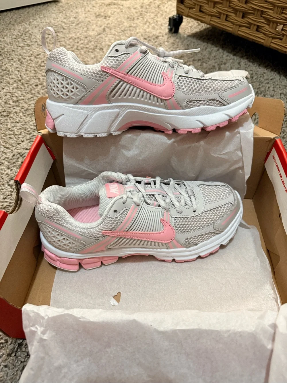 Nike Vomero 5 pink and grey